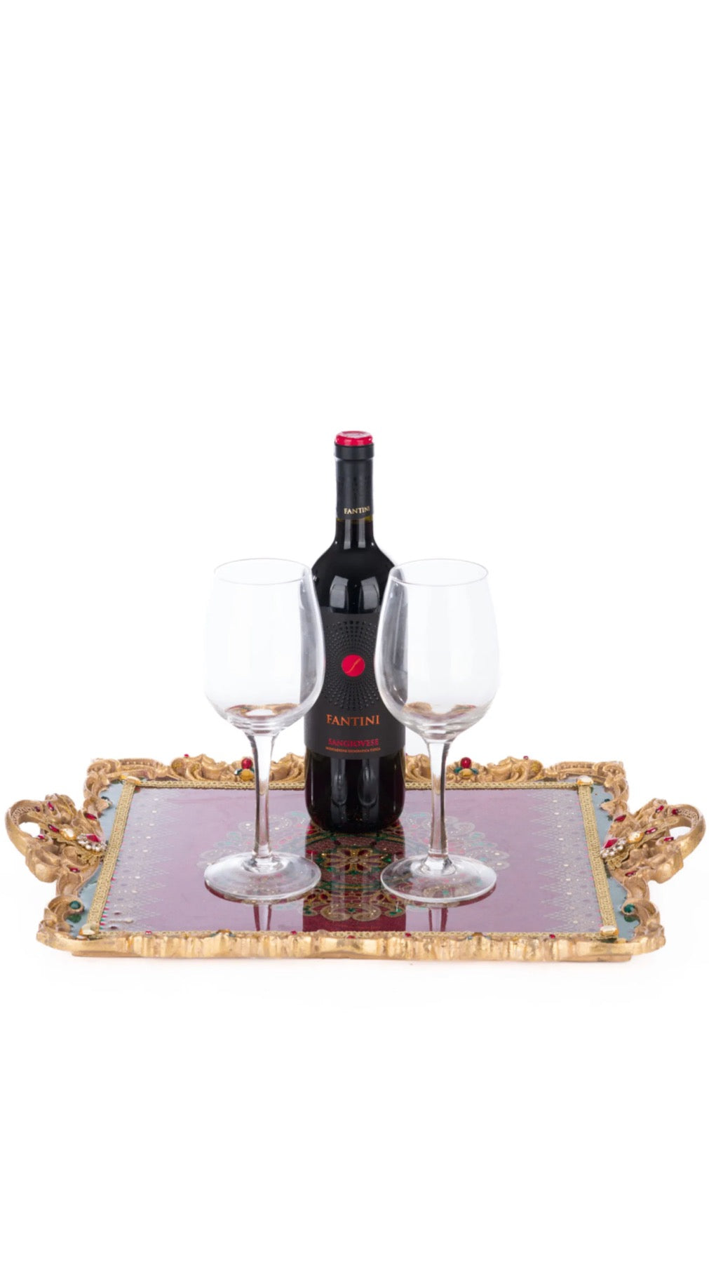 Katherine's Collection Christmas Castle Serving Tray Katherine's Collection Christmas Serving Tray