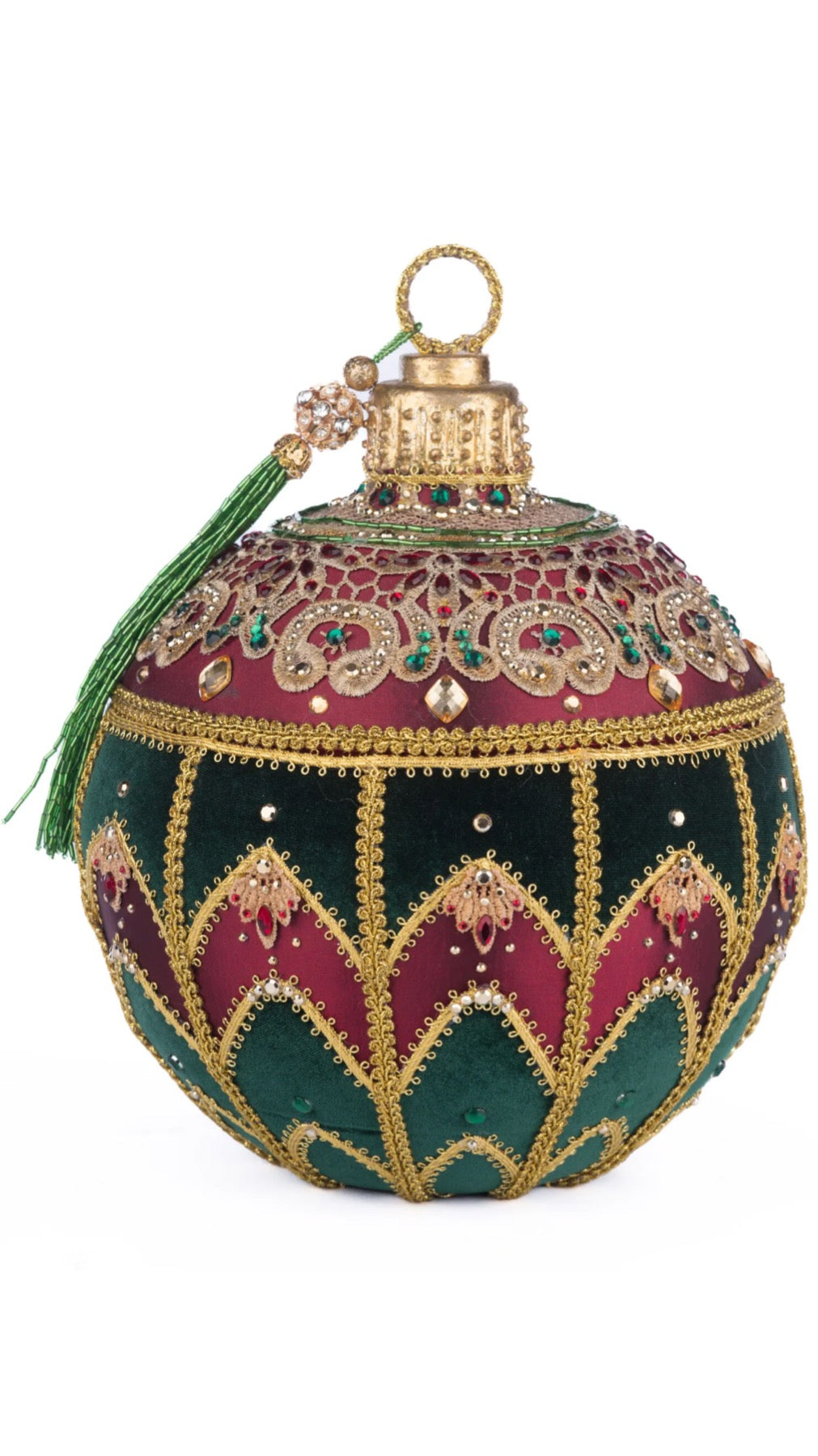 Katherine's Collection Christmas Castle Ornament Shaped Box Katherine's Collection Christmas Ornament Shaped Box