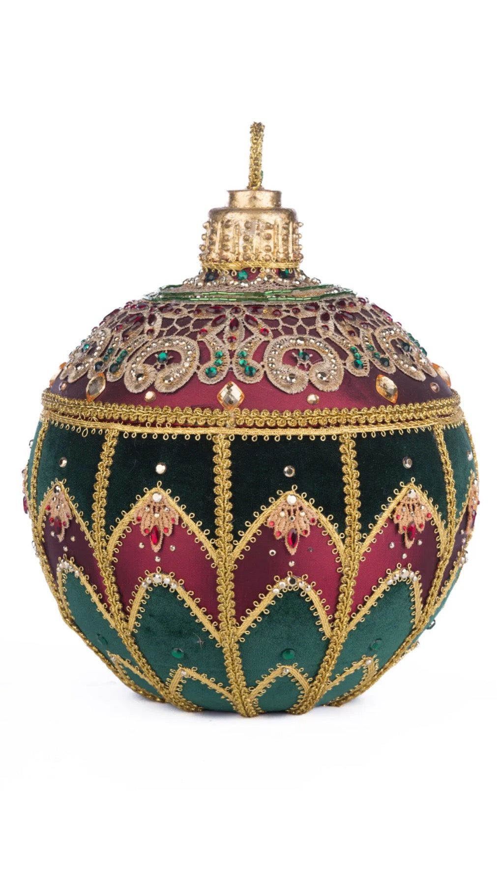 Katherine's Collection Christmas Castle Ornament Shaped Box Katherine's Collection Christmas Ornament Shaped Box