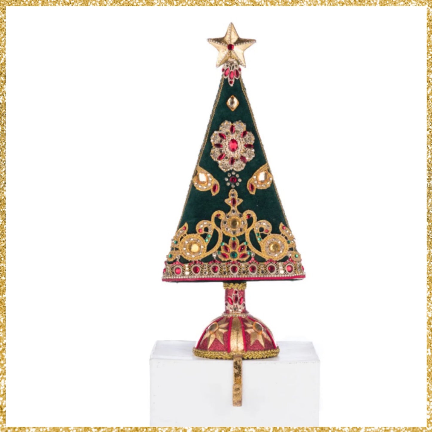 Katherine's Collection Christmas Castle Stocking Holder Katherine's Collection Christmas Stocking Holder