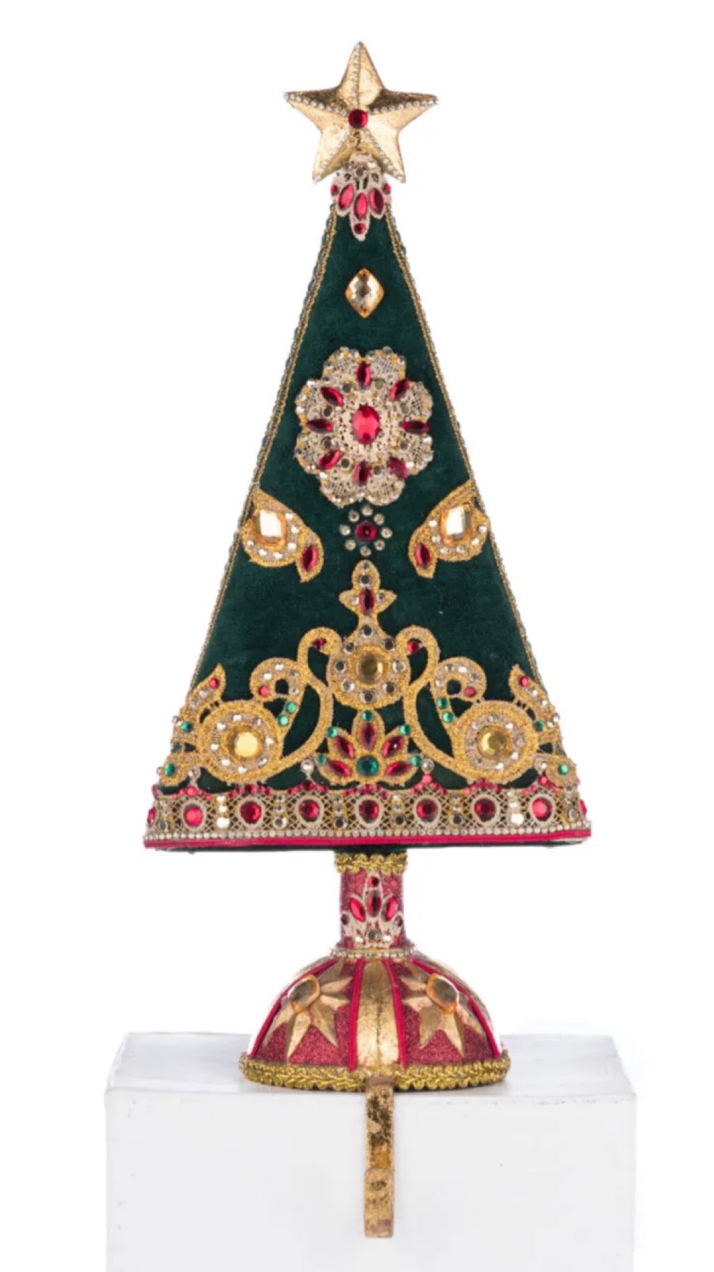 Katherine's Collection Christmas Castle Stocking Holder Katherine's Collection Christmas Stocking Holder