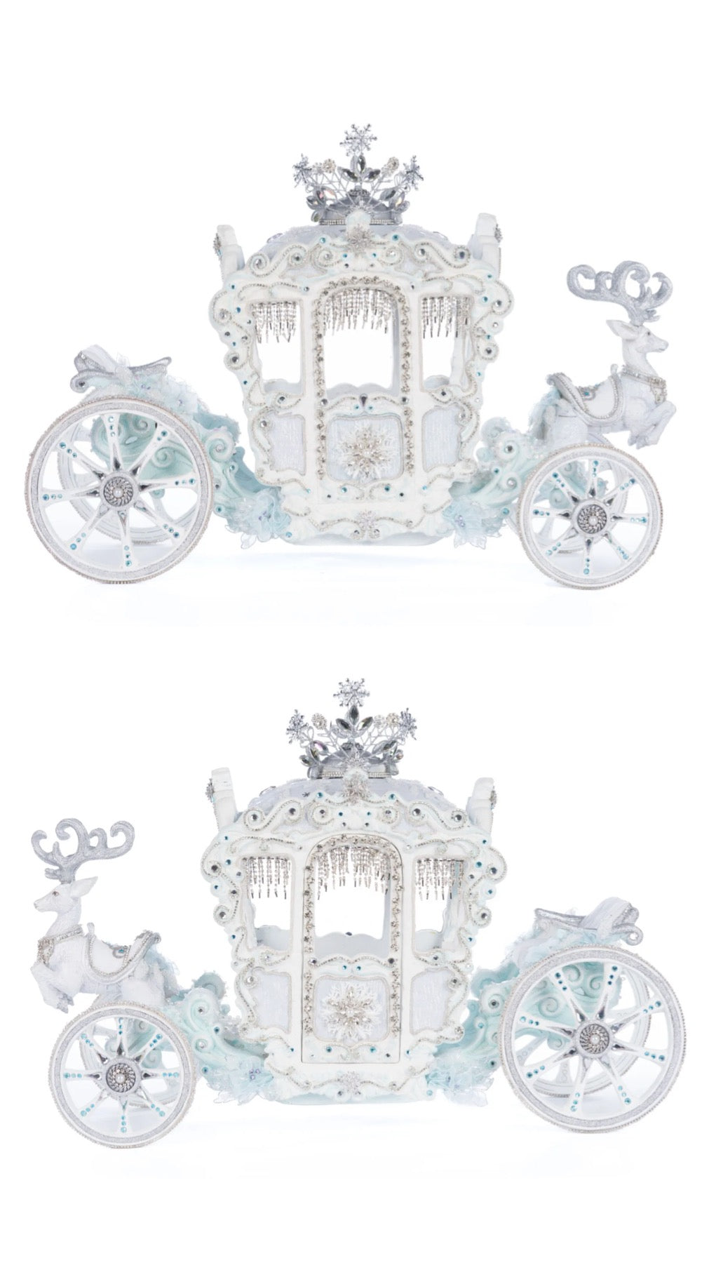 Katherine's Collection Crystal Kingdom Snowflake Carriage Katherine's Collection Christmas Winter Carriage