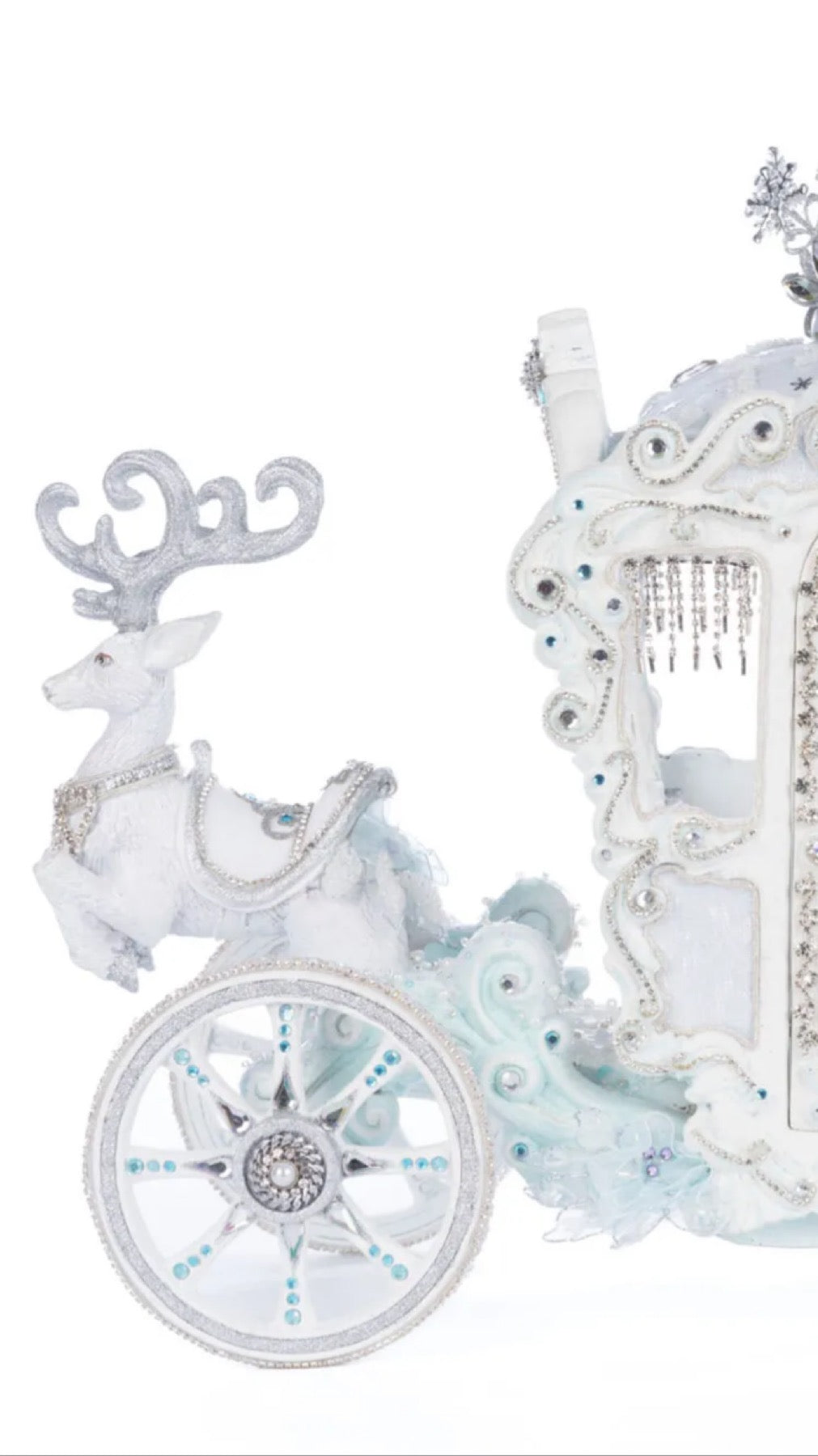 Katherine's Collection Crystal Kingdom Snowflake Carriage Katherine's Collection Christmas Winter Carriage