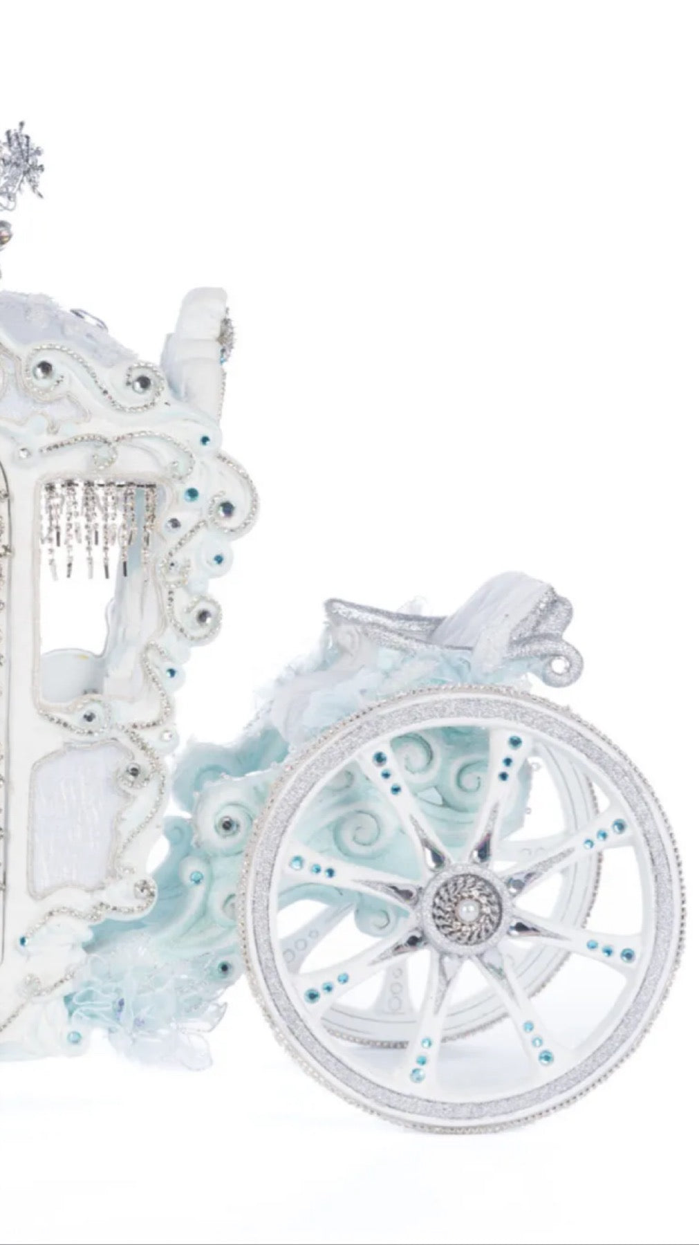 Katherine's Collection Crystal Kingdom Snowflake Carriage Katherine's Collection Christmas Winter Carriage