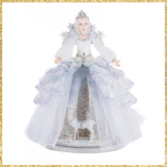 Katherine's Collection Crystal Kingdom Queen Crystalline Cloche Piece  Katherine's Collection Christmas Winter Cloche