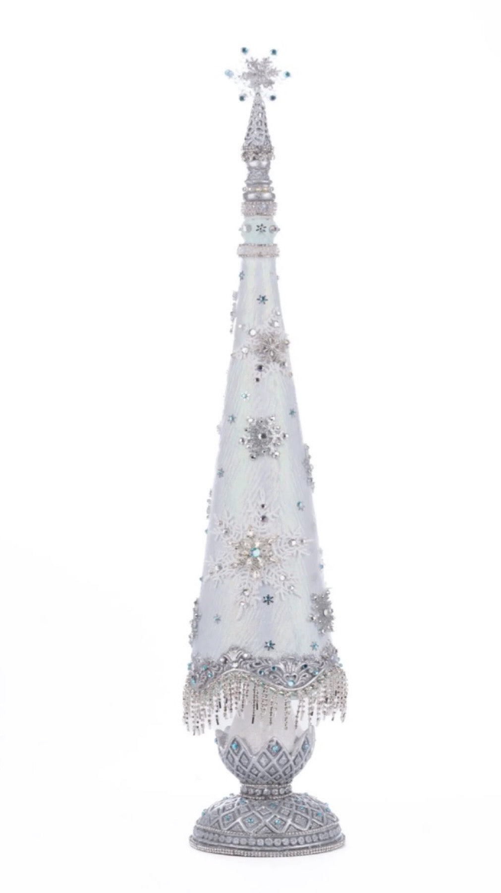 Katherine's Collection Crystal Kingdom Christmas Tabletop Tree Katherine's Collection Christmas Winter Tabletop Tree
