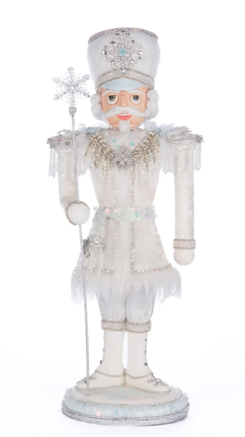 Katherine's Collection Crystal Kingdom Christmas Colonel Whit Nutcracker Katherine's Collection Christmas Winter Nutcracker