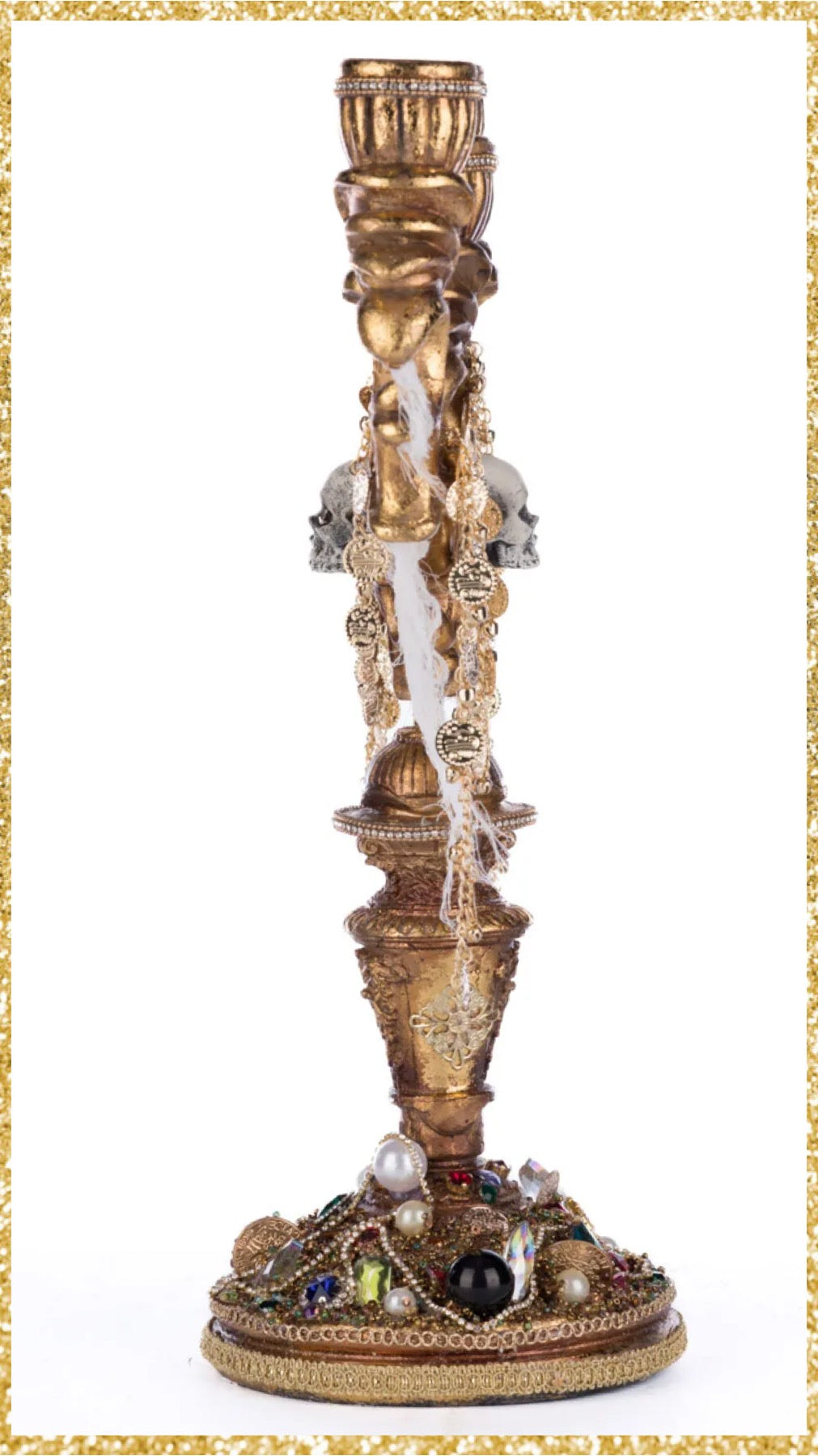 Katherine's Collection Treacherous Treasure Candelabra Katherine's Collection Halloween Candelabra