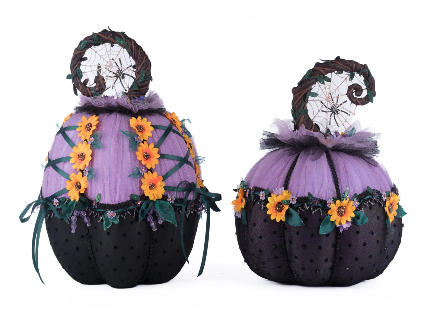 Katherine's Collection Jacks And Cats Pumpkins Katherine's Collection Halloween Pumpkins