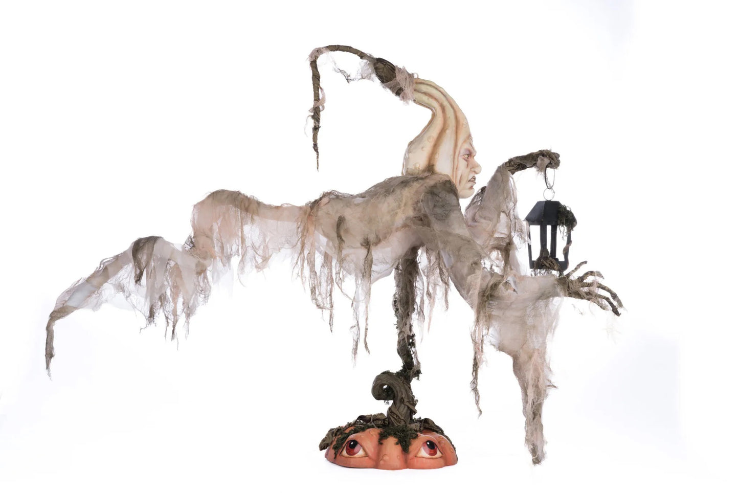 Katherine's Collection Flying Ghost With Gourd Head Katherine's Collection Halloween Flying Ghost