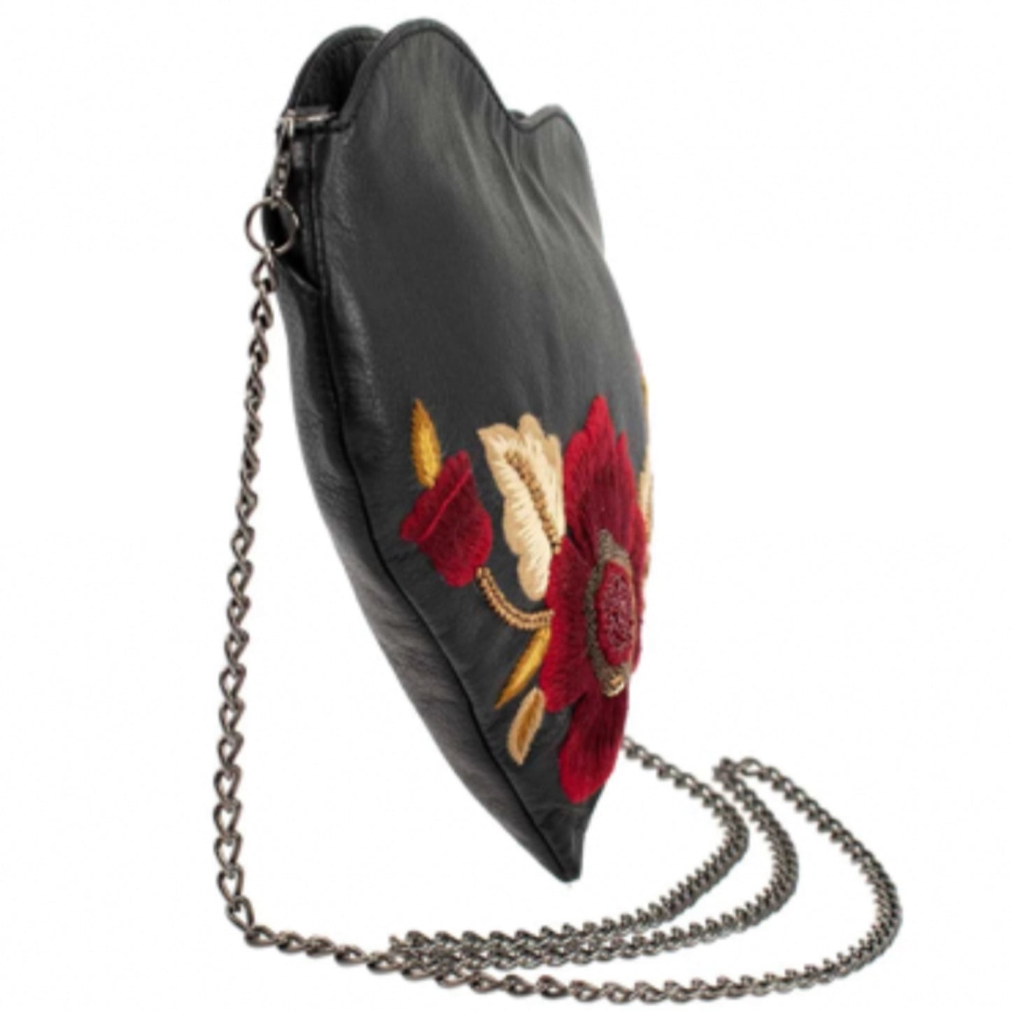 Mary Frances Heartbeat Crossbody Leather Handbag Mary Frances Heart Bag