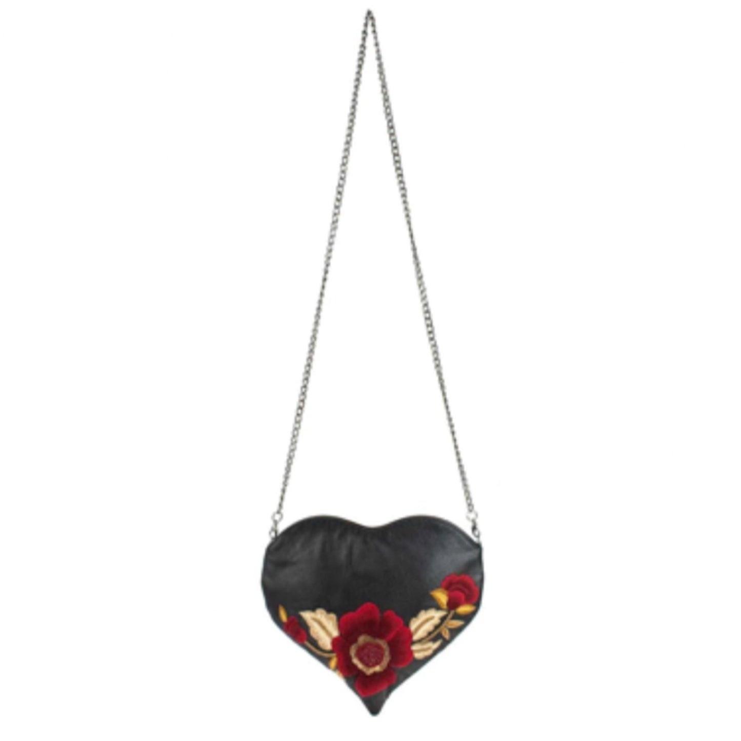 Mary Frances Heartbeat Crossbody Leather Handbag Mary Frances Heart Bag