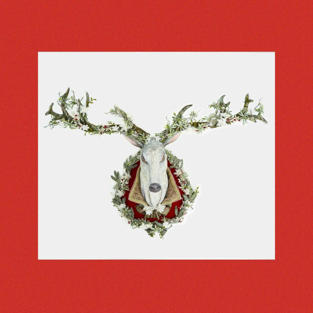 Katherine's Collection Deer Wall Plaque Katherine's Collection Christmas Decor