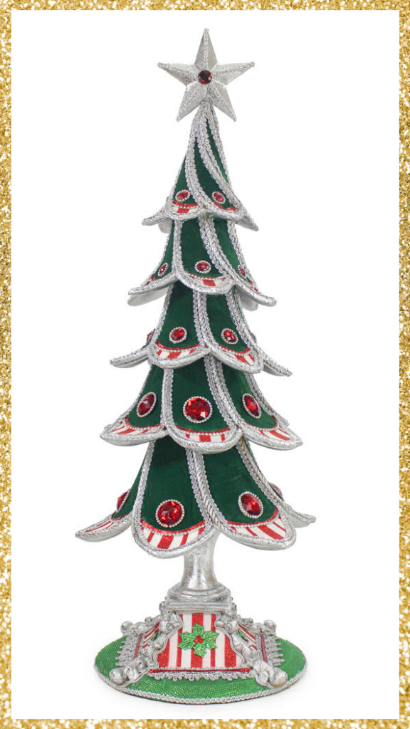Katherine's Collection Peppermint Palace Tabletop Tree