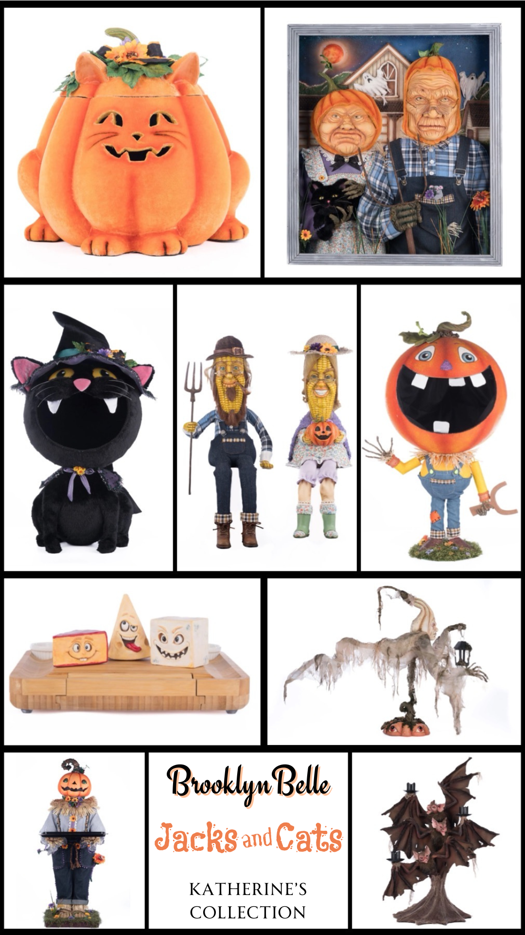 Katherine's Collection Flying Ghost With Gourd Head Katherine's Collection Halloween Flying Ghost