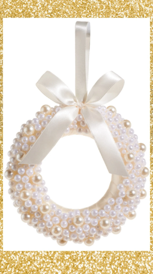 13" Pearl Wreath