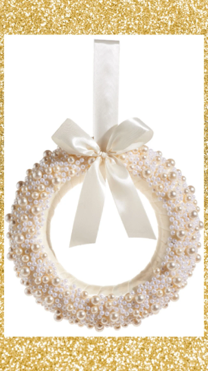 13" Pearl Wreath