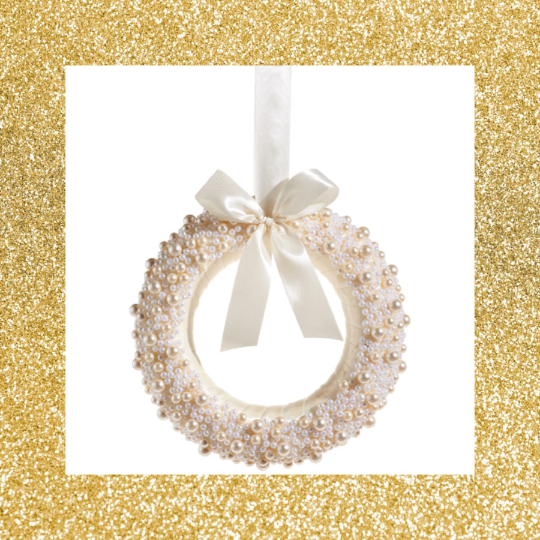13" Pearl Wreath