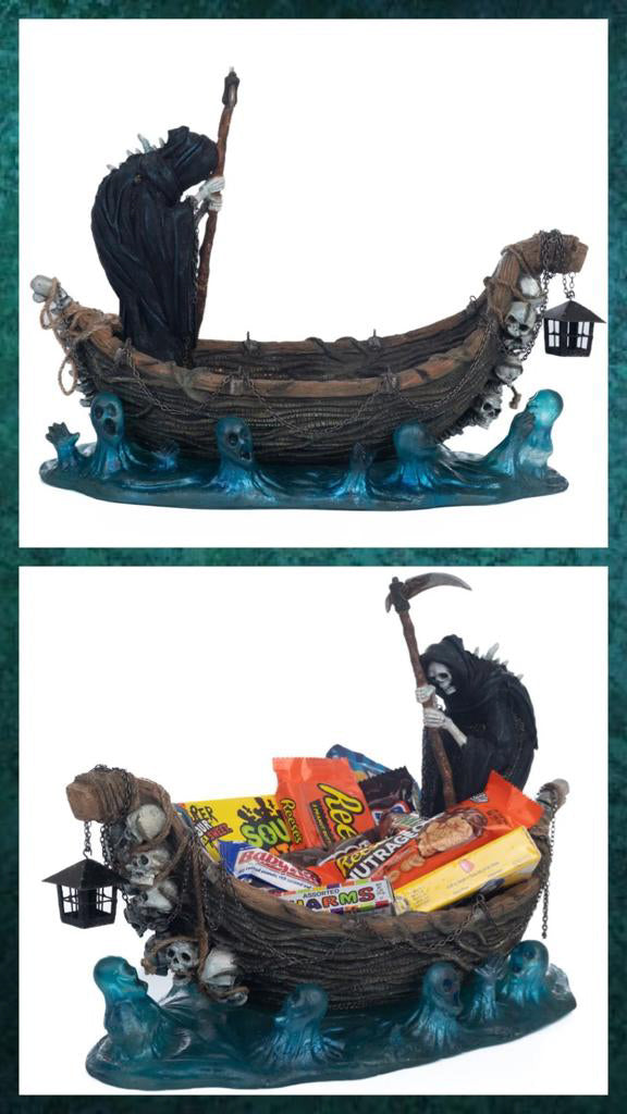 Katherine's Collection Decor River Styx Gondola Candy Bowl