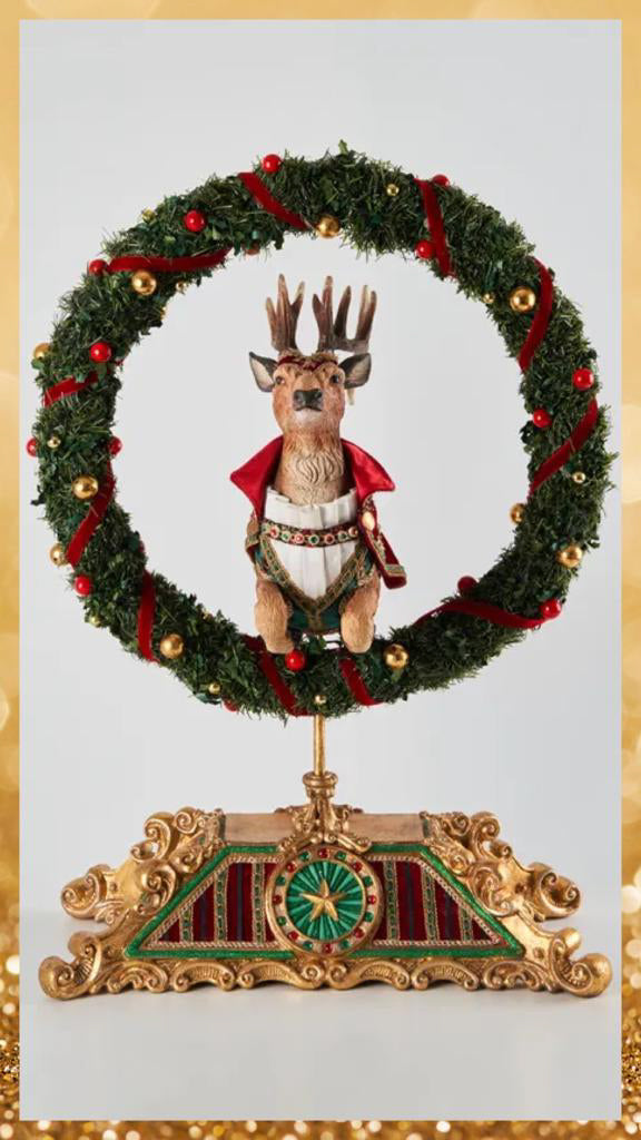 Katherine's Collection Leaping Reindeer Katherine's Collection Christmas