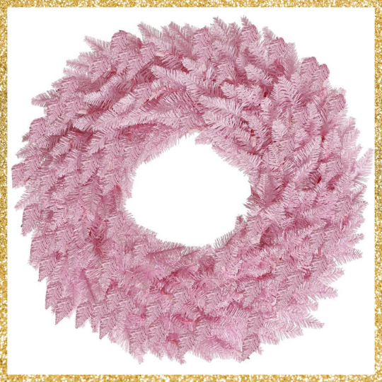 Pink Wreath Base