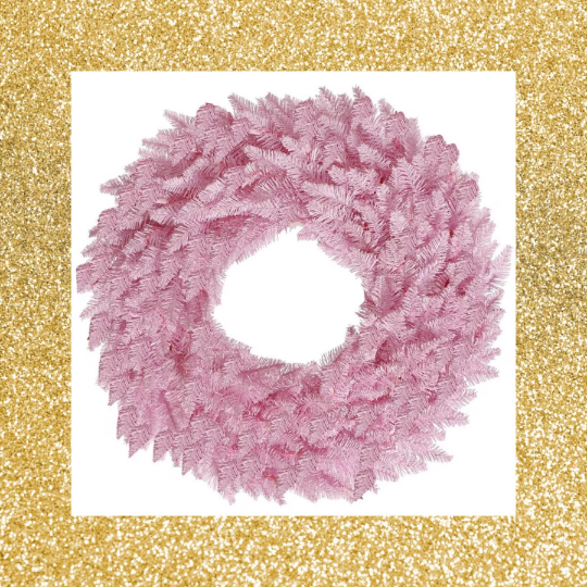Pink Wreath Base