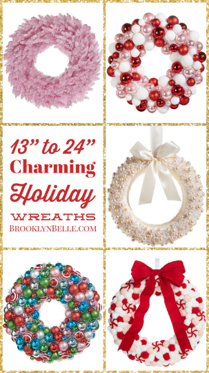 Multicolor Vintage Ornaments Box of 6 Retro Christmas Ornaments