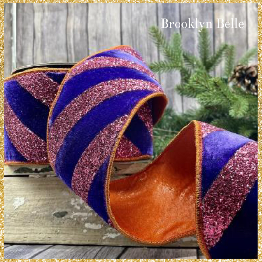 Purple and Pink D. Stevens Ribbon