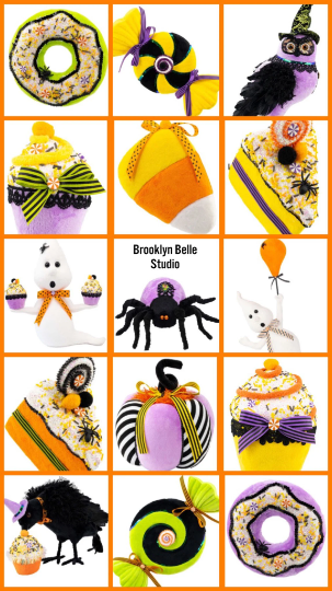 Halloween Welcome Candy Corn Wreath