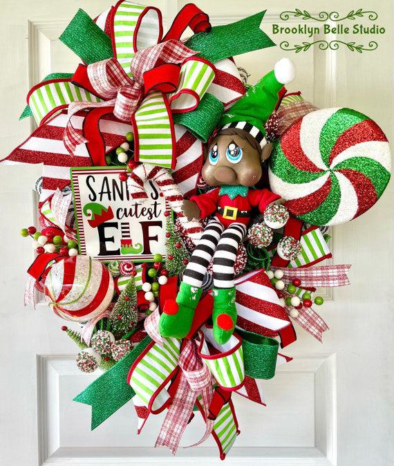 Santa's Elf Wreath