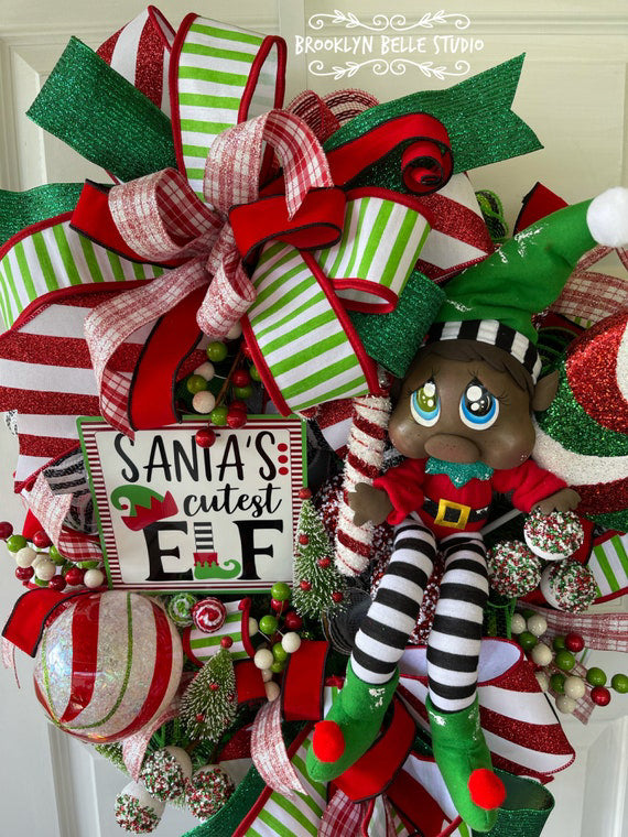 Santa's Elf Wreath