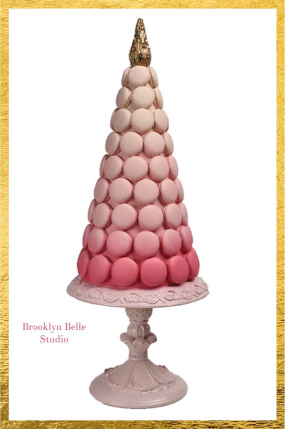 17.5" Pink Macaron Tree