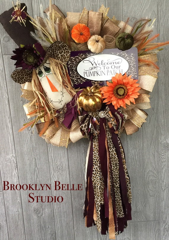 Scarecrow Wreath