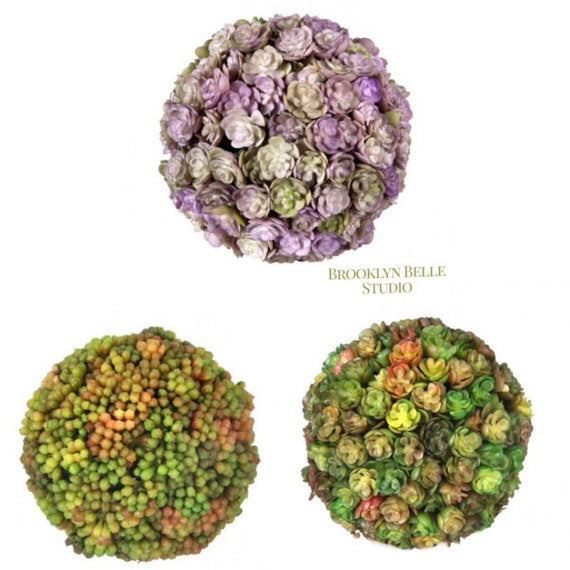 4" Sedum Artificial Succulent Decoration