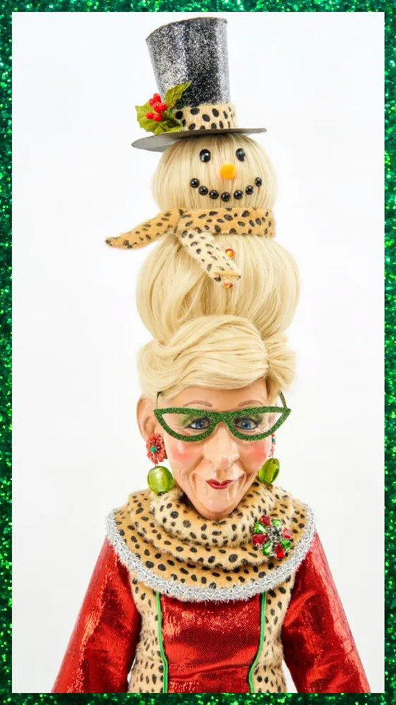 Katherine's Collection 40" Kitschy Mae Doll Christmas Decor Katherine's Collection Kitschy Christmas