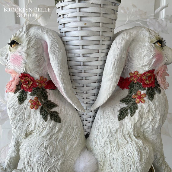 Katherines Collection Luxury Enchanted Bunny Vase