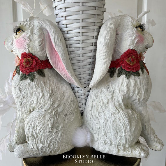 Katherines Collection Luxury Enchanted Bunny Vase