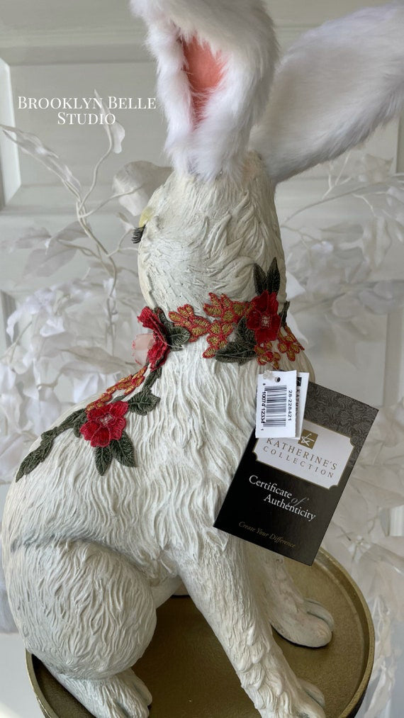 Katherines Collection Luxury Enchanted Bunny Decor