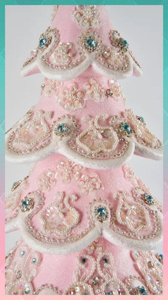 Katherine's Collection Frost and Tenderness Tabletop Tree Katherine's Collection Christmas