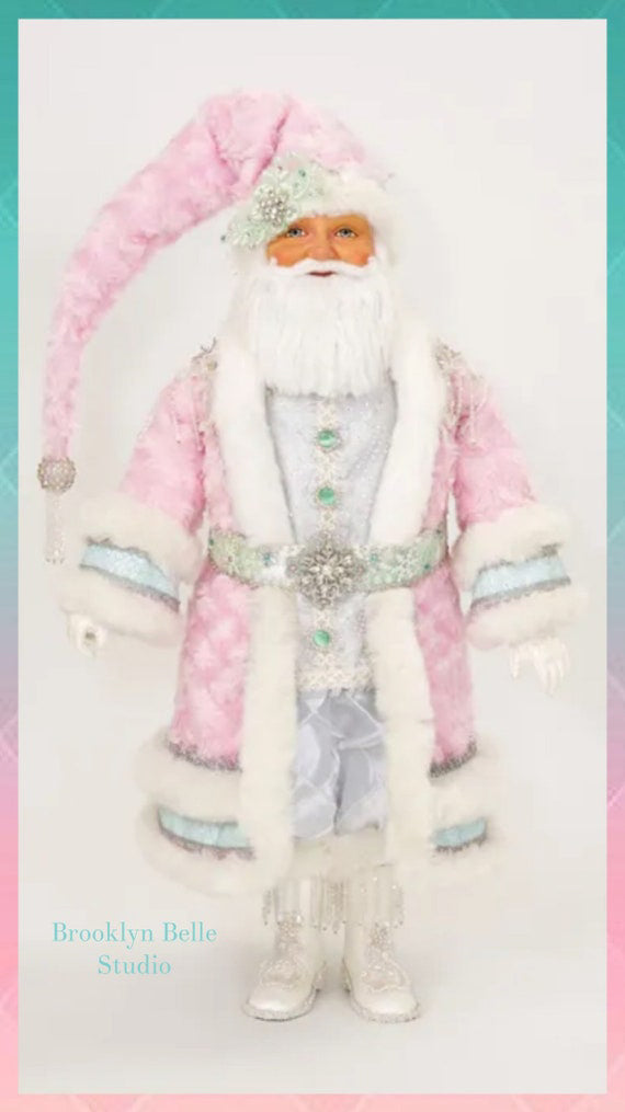 Katherine's Collection 24" Frost and Tenderness Santa Decor Katherine's Collection Christmas
