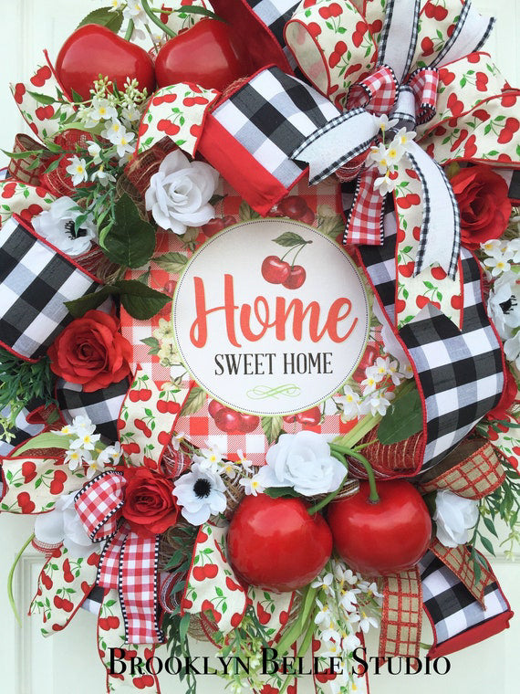 Home Sweet Home Wreath