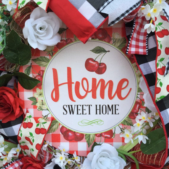 Home Sweet Home Wreath