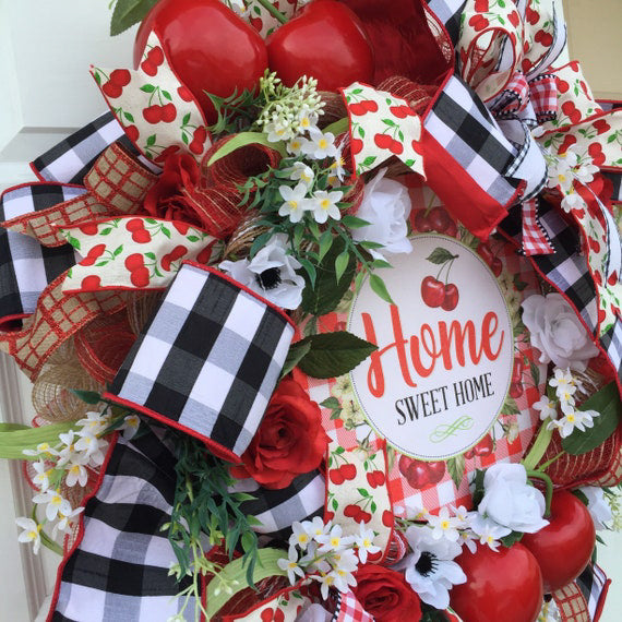 Home Sweet Home Wreath