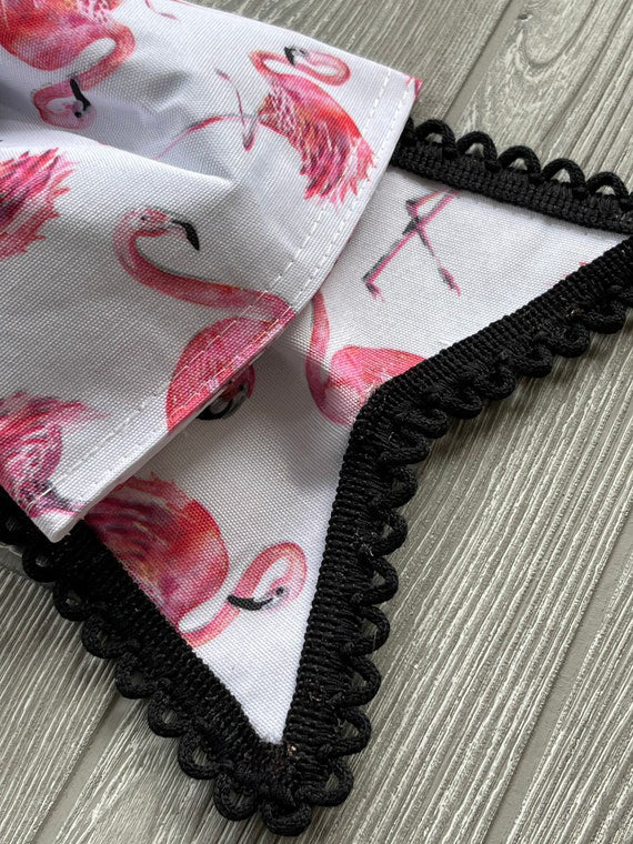 Big Pink Flamingo Wreath Bow Attachment