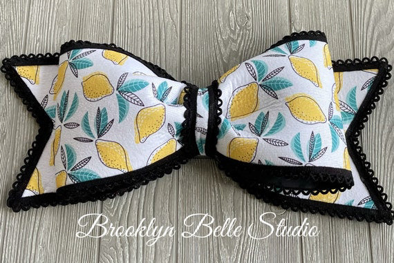 Big Lemon Wreath Wreath Bow Attachment
