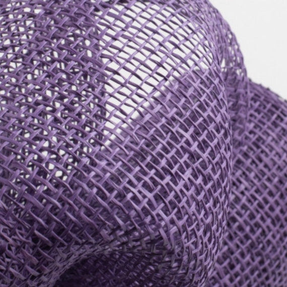 10" Purple Poly Burlap Mesh