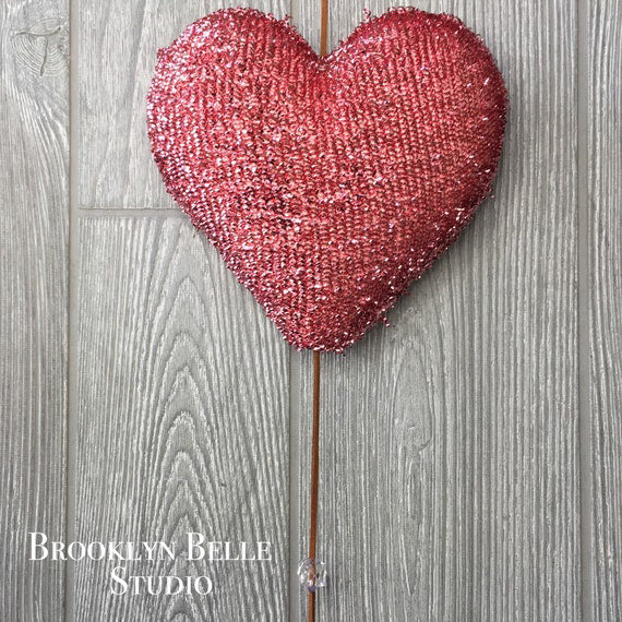 Pink And Berry Heart Garland