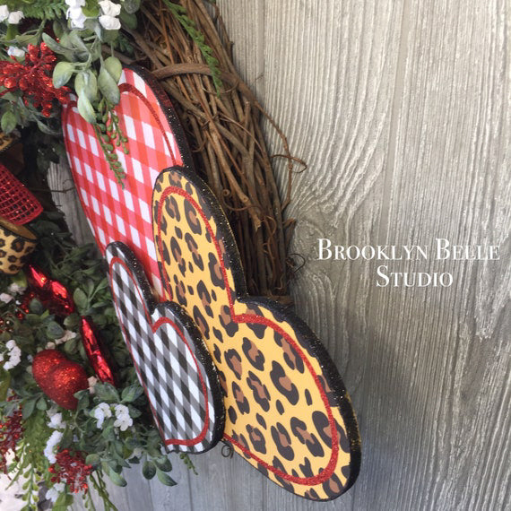 Valentine's Day Heart Wreath