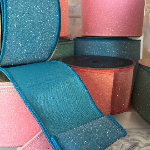 Sparkle Turquoise Ribbon