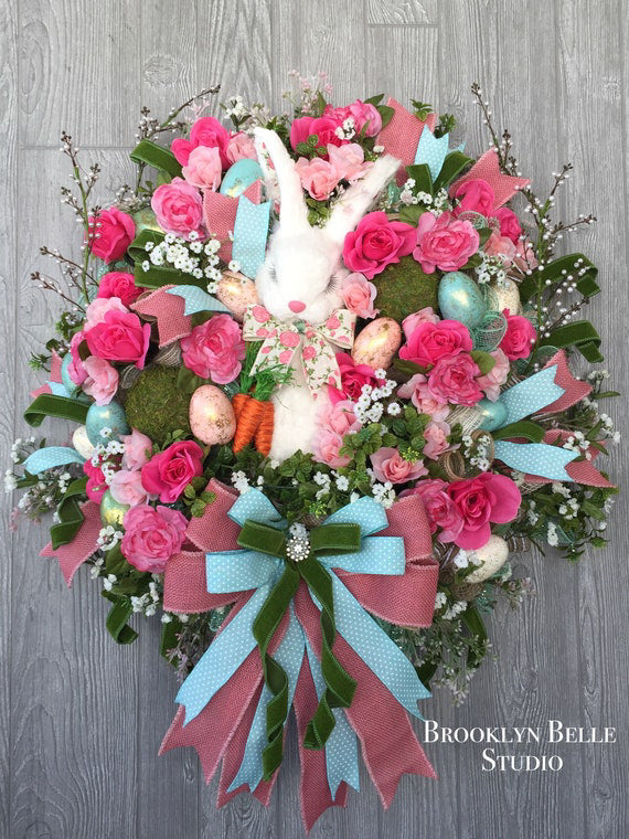 Faux Moss Green Ribbon
